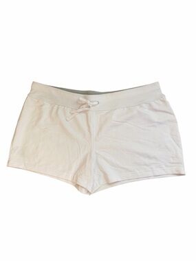 Danskin Now White Athletic Drawstring Shorts